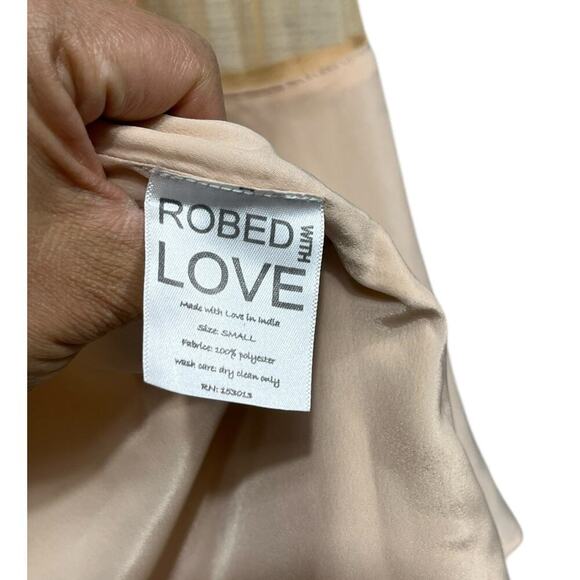 Robed With Love Women’s Pink Hildy Robe / Size- Small - Picture 8 of 16